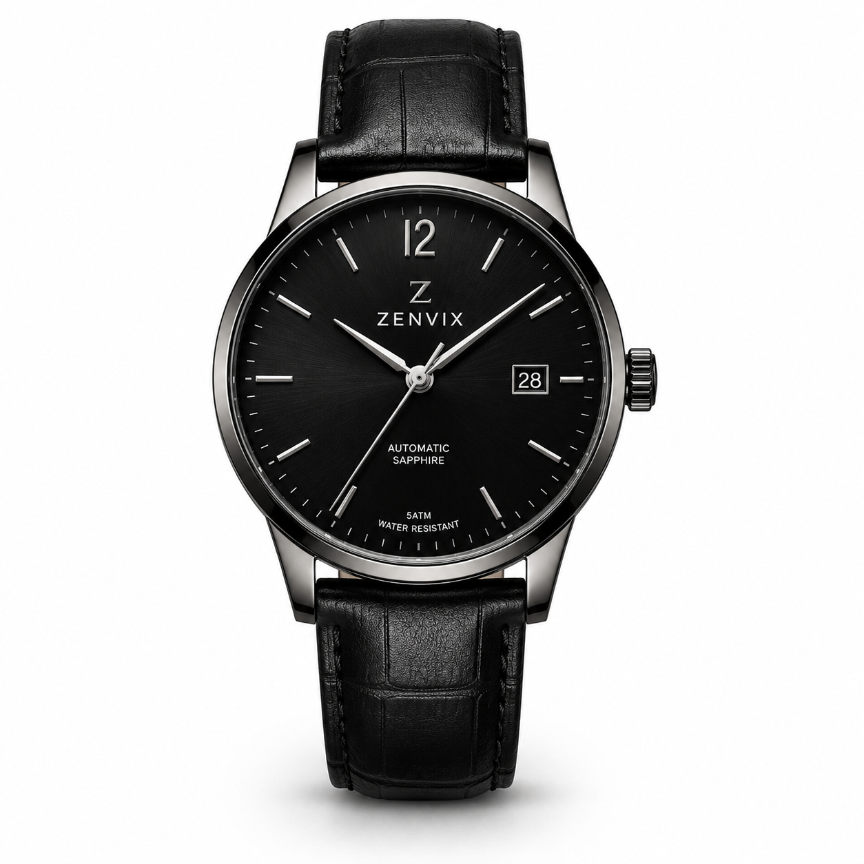 Noir Watch – Silver Black